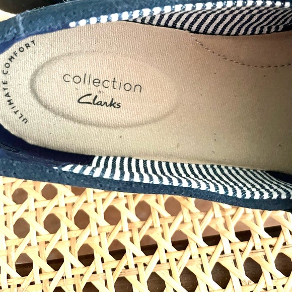 Clarks Women’s Leather Slip-Ons NWOB - Picture 5 of 9